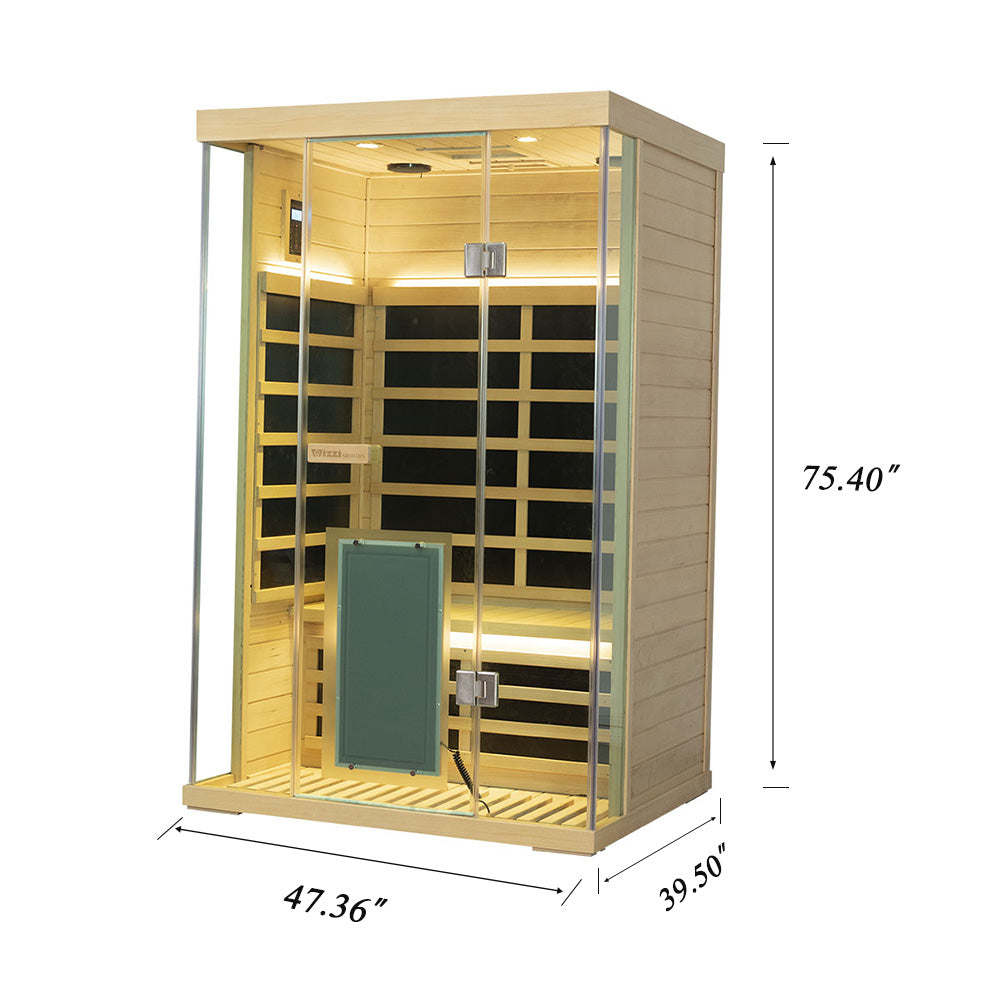 S02 2-Person Full Spectrum Infrared Sauna