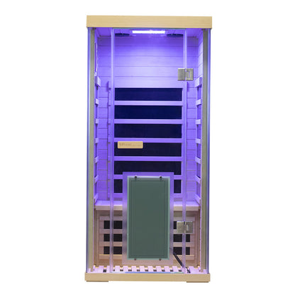 S01 1-Person Full-Spectrum Infrared Sauna