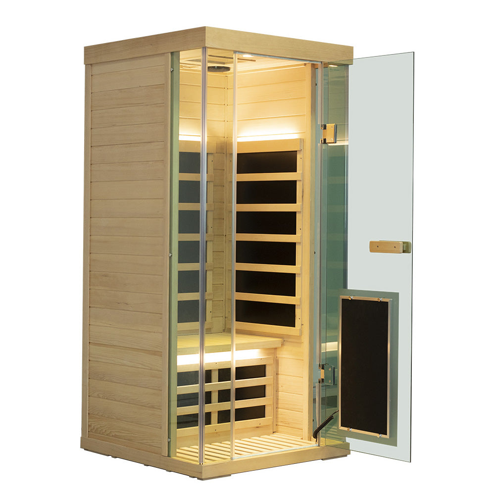 S01 1-Person Full-Spectrum Infrared Sauna