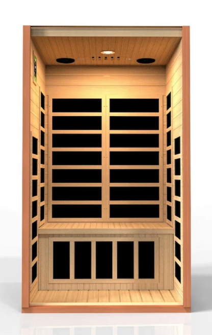 Dynamic Avila 1-2-Person Low EMF FAR Infrared Sauna