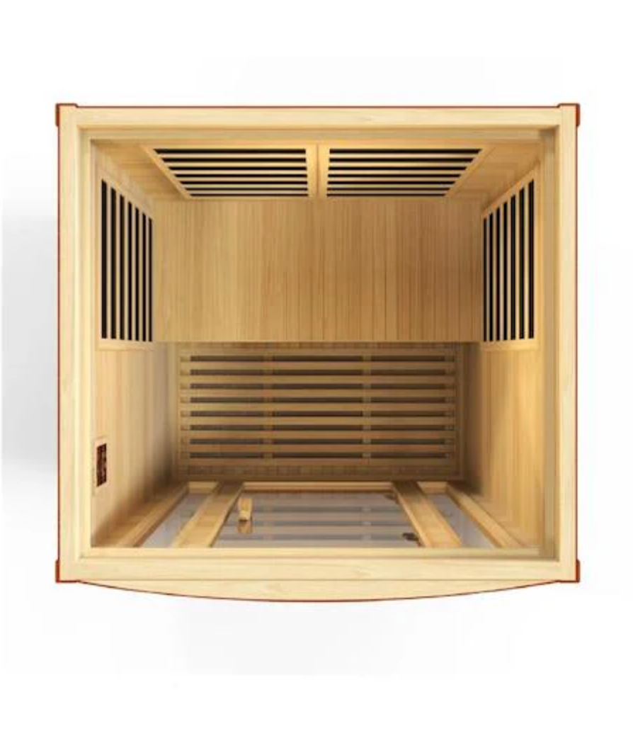 Dynamic San Marino 2-Person Low EMF FAR Infrared Sauna