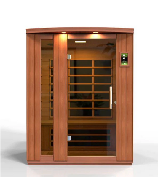 Dynamic Lugano 3-Person Low EMF FAR Infrared Sauna