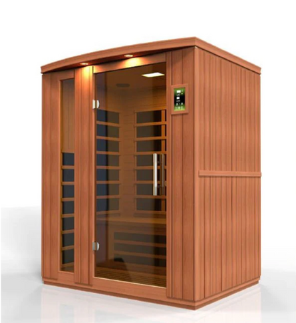 Dynamic Lugano 3-Person Low EMF FAR Infrared Sauna