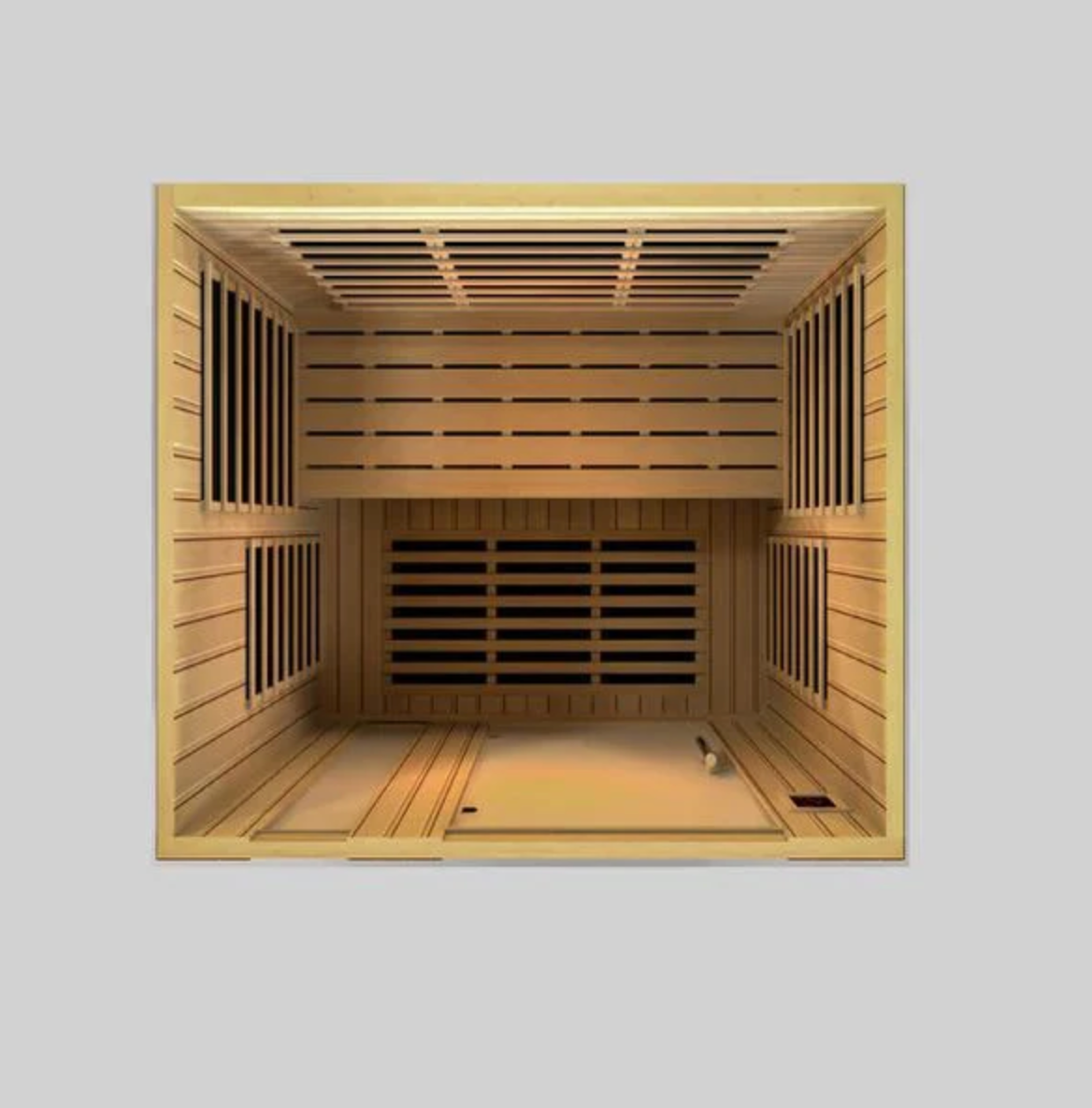 Dynamic Lugano 3-Person Low EMF FAR Infrared Sauna