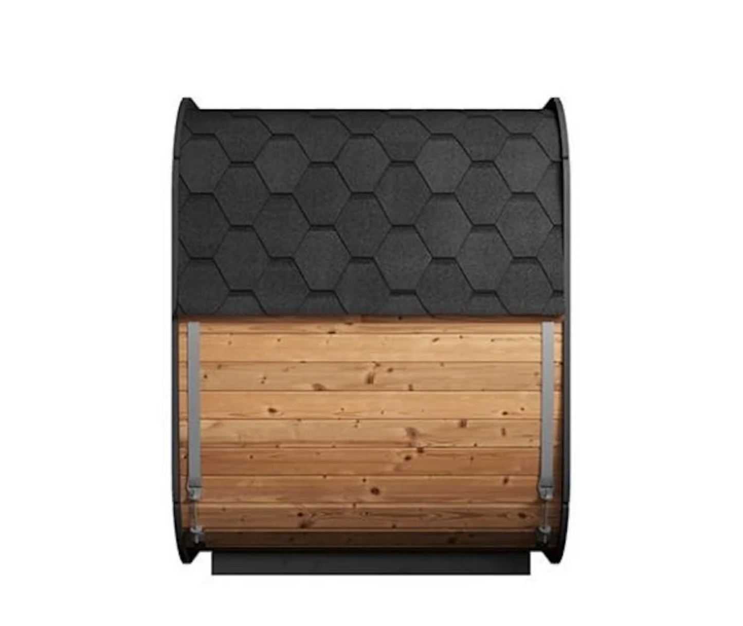 SaunaLife 4-Person CL5G Cube-Series Outdoor Home Sauna