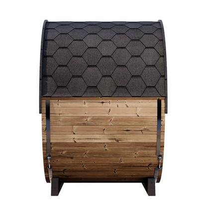 SaunaLife 2-4 Person EE6G ERGO Elegance Series Barrel Sauna