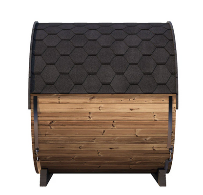 SaunaLife 6-Person EE8G ERGO Elegance Series Barrel Sauna