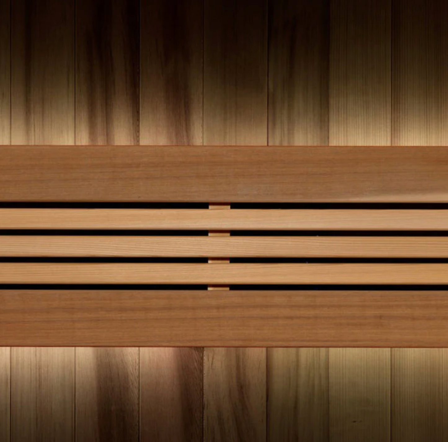 Golden Designs Sundsvall 2-Person Traditional Sauna - Canadian Red Cedar Interior and Pacific Premium Clear Cedar Exterior