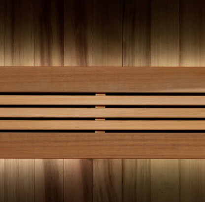 Golden Designs Sundsvall 2-Person Traditional Sauna - Canadian Red Cedar Interior and Pacific Premium Clear Cedar Exterior
