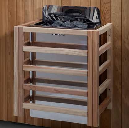 Golden Designs Sundsvall 2-Person Traditional Sauna - Canadian Red Cedar Interior and Pacific Premium Clear Cedar Exterior