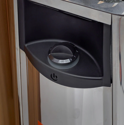 Golden Designs Sundsvall 2-Person Traditional Sauna - Canadian Red Cedar Interior and Pacific Premium Clear Cedar Exterior