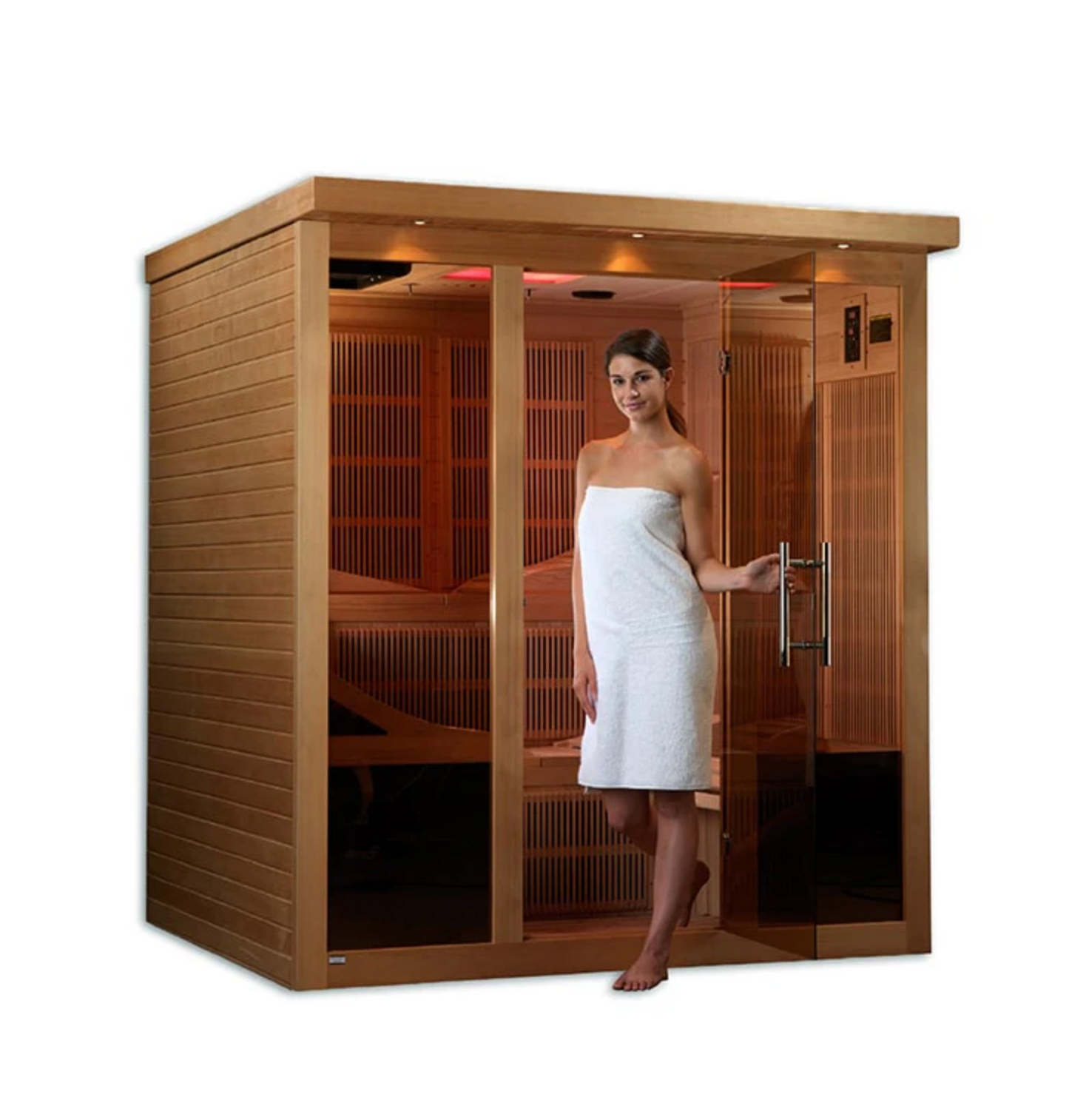 Golden Designs Monaco 6-Person Near Zero EMF Far Infrared Sauna