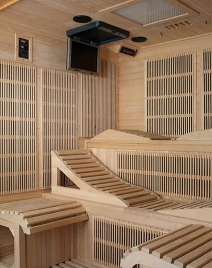 Golden Designs Monaco 6-Person Near Zero EMF Far Infrared Sauna