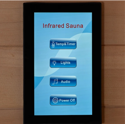 Golden Designs 3-Person Reserve Edition Full Spectrum with Himalayan Salt Bar