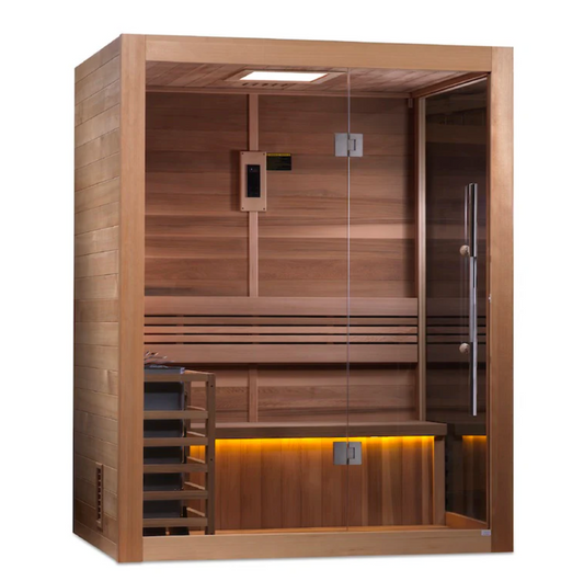Golden Designs "Hanko Edition" 2 Person Indoor Traditional Sauna