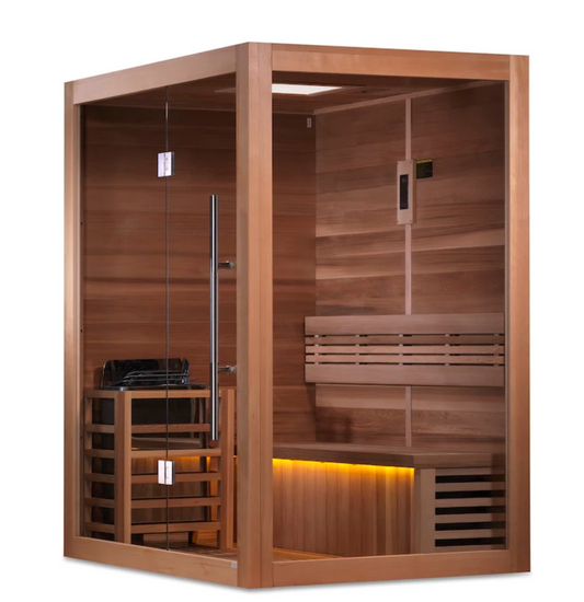 Golden Designs "Hanko Edition" 2 Person Indoor Traditional Sauna