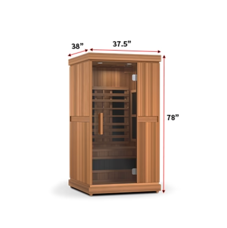 Finnmark FD-1 1-Person Full Spectrum Indoor Infrared Sauna