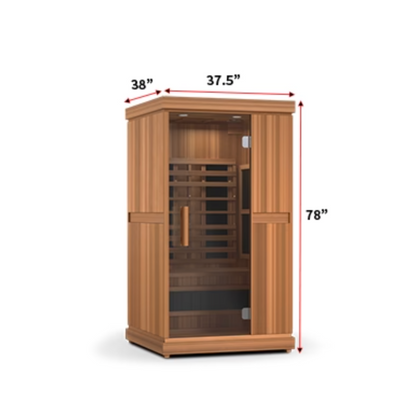 Finnmark FD-1 1-Person Full Spectrum Indoor Infrared Sauna
