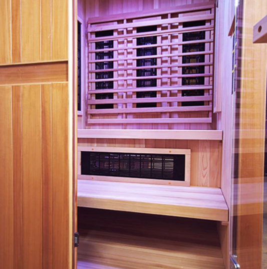 Finnmark FD-4 Trinity 2-Person Hybrid Indoor Infrared & Traditional Steam Sauna