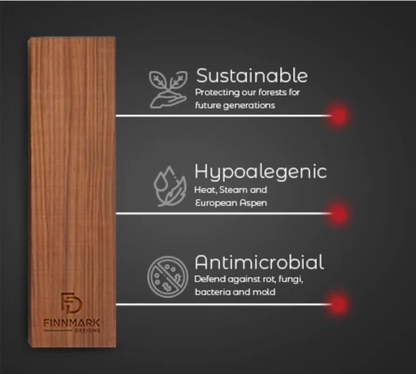 Finnmark FD-4 Trinity 2-Person Hybrid Indoor Infrared & Traditional Steam Sauna