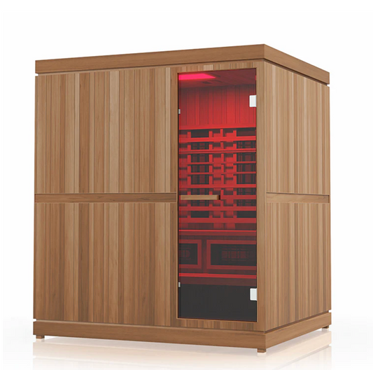 Finnmark FD-5 Trinity 4-Person Hybrid Indoor Infrared & Traditional Steam Sauna