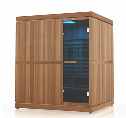 Finnmark FD-5 Trinity 4-Person Hybrid Indoor Infrared & Traditional Steam Sauna