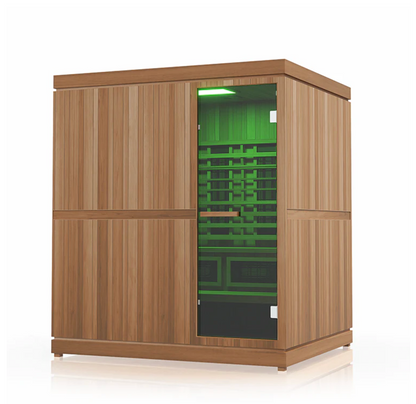 Finnmark FD-5 Trinity 4-Person Hybrid Indoor Infrared & Traditional Steam Sauna