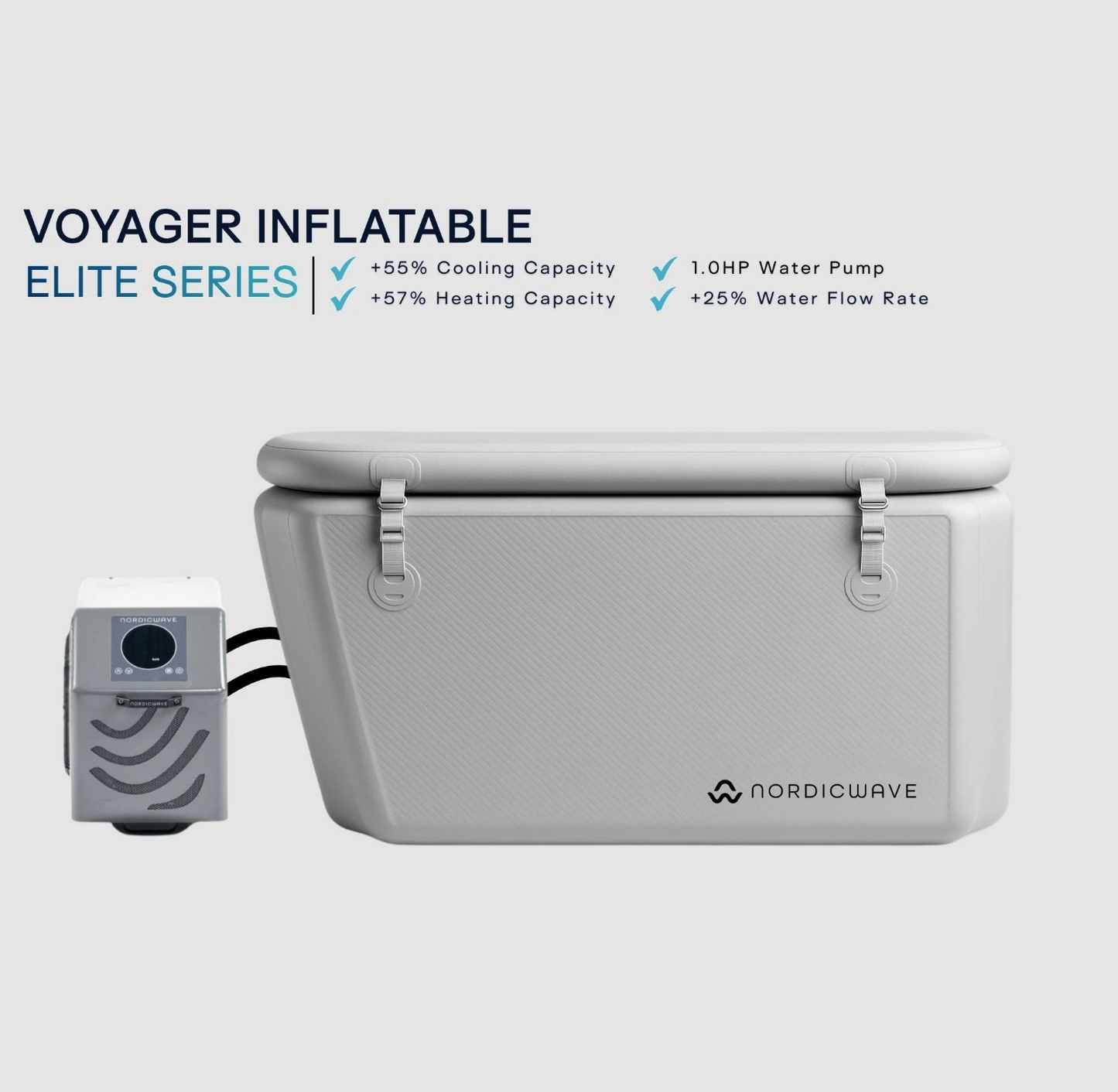 Nordic Wave Voyager Inflatable Cold Plunge