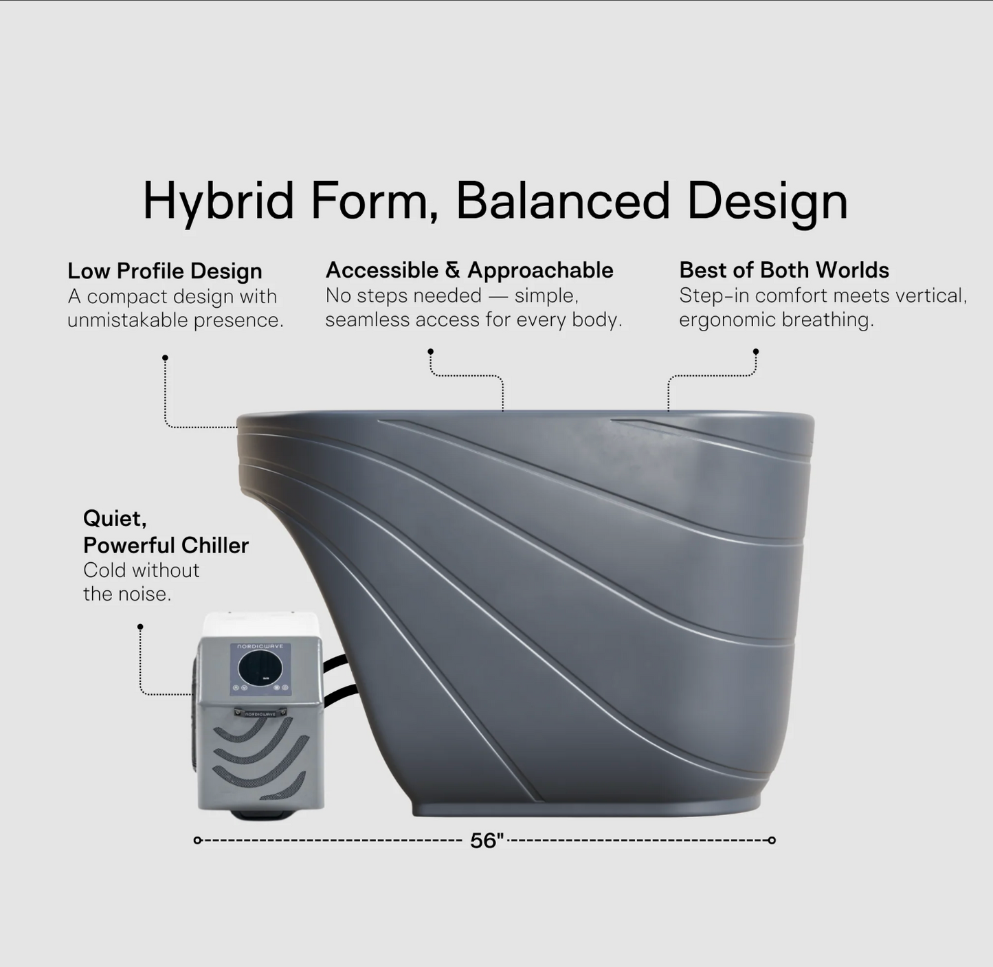 Nordic Wave Viking Hybrid Cold Plunge