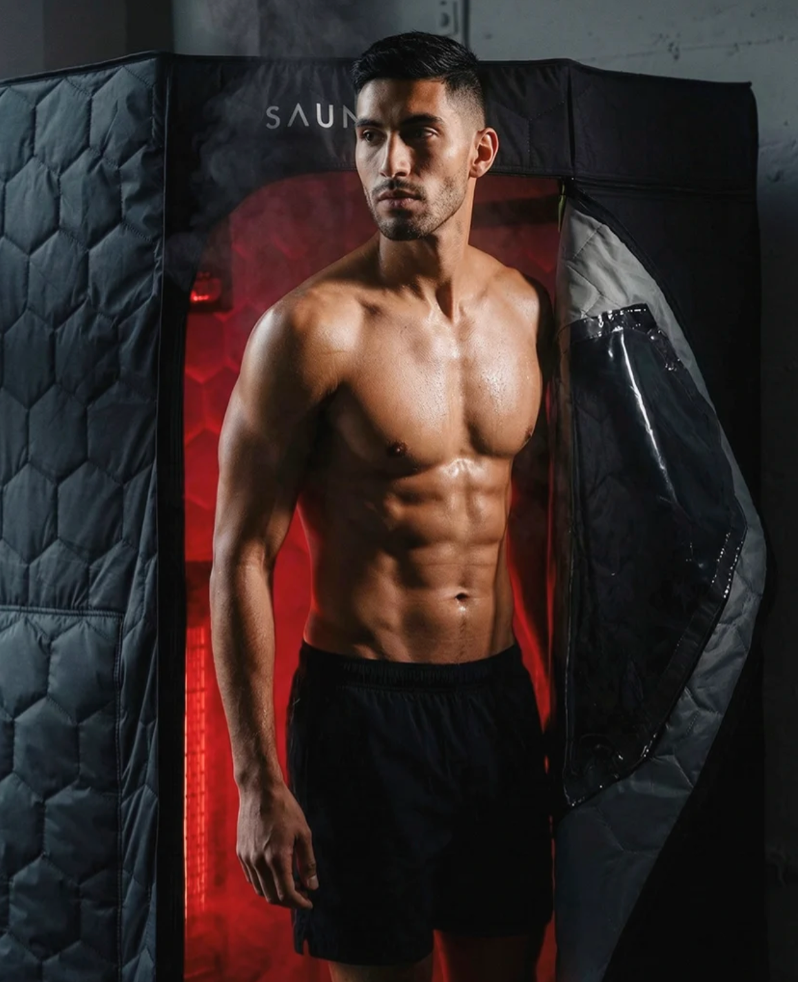 SaunaBox® Pulse PRO: Infrared Sauna with Red-Light Therapy