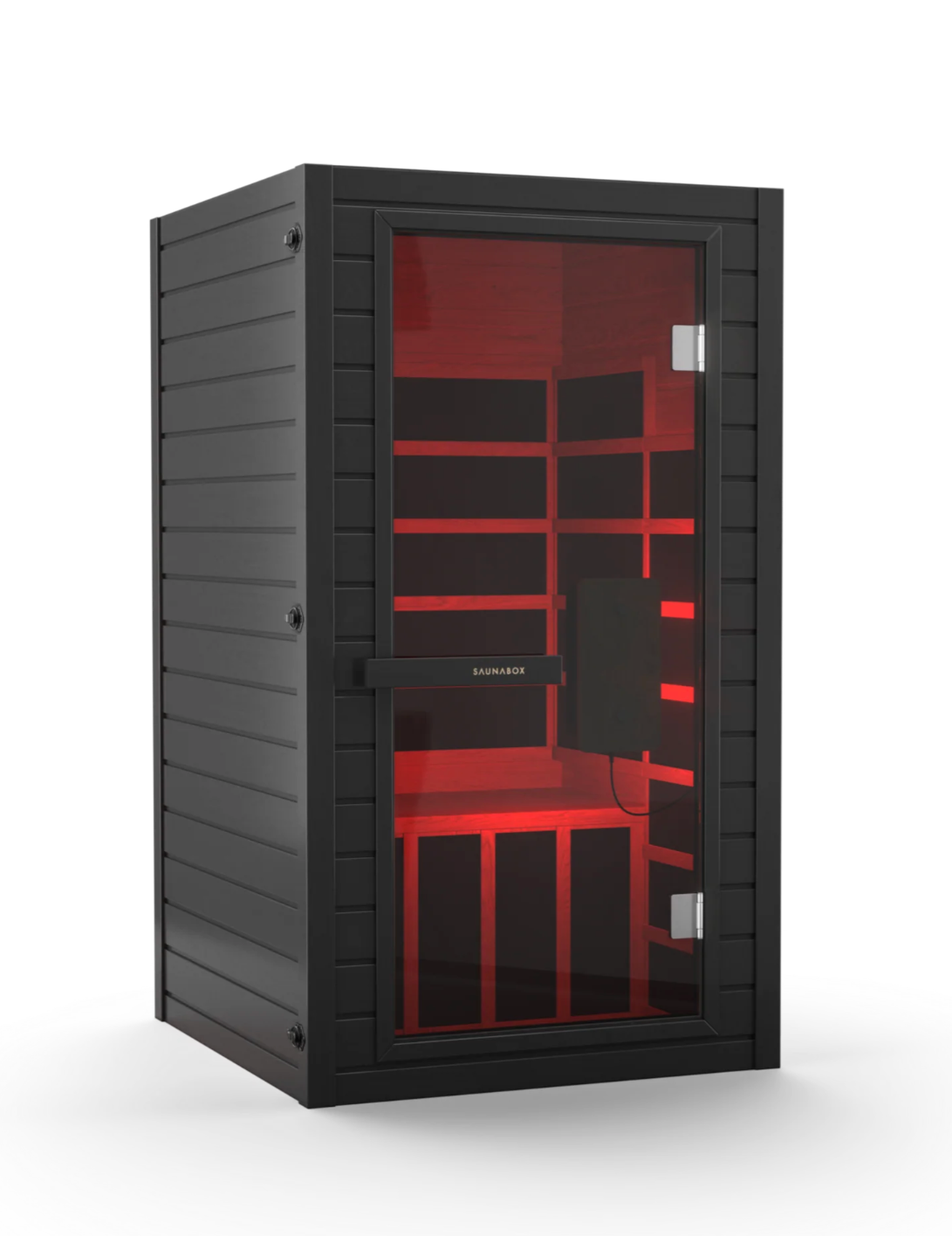 SaunaBox® Solara: Full Spectrum 1-Person Infrared Sauna