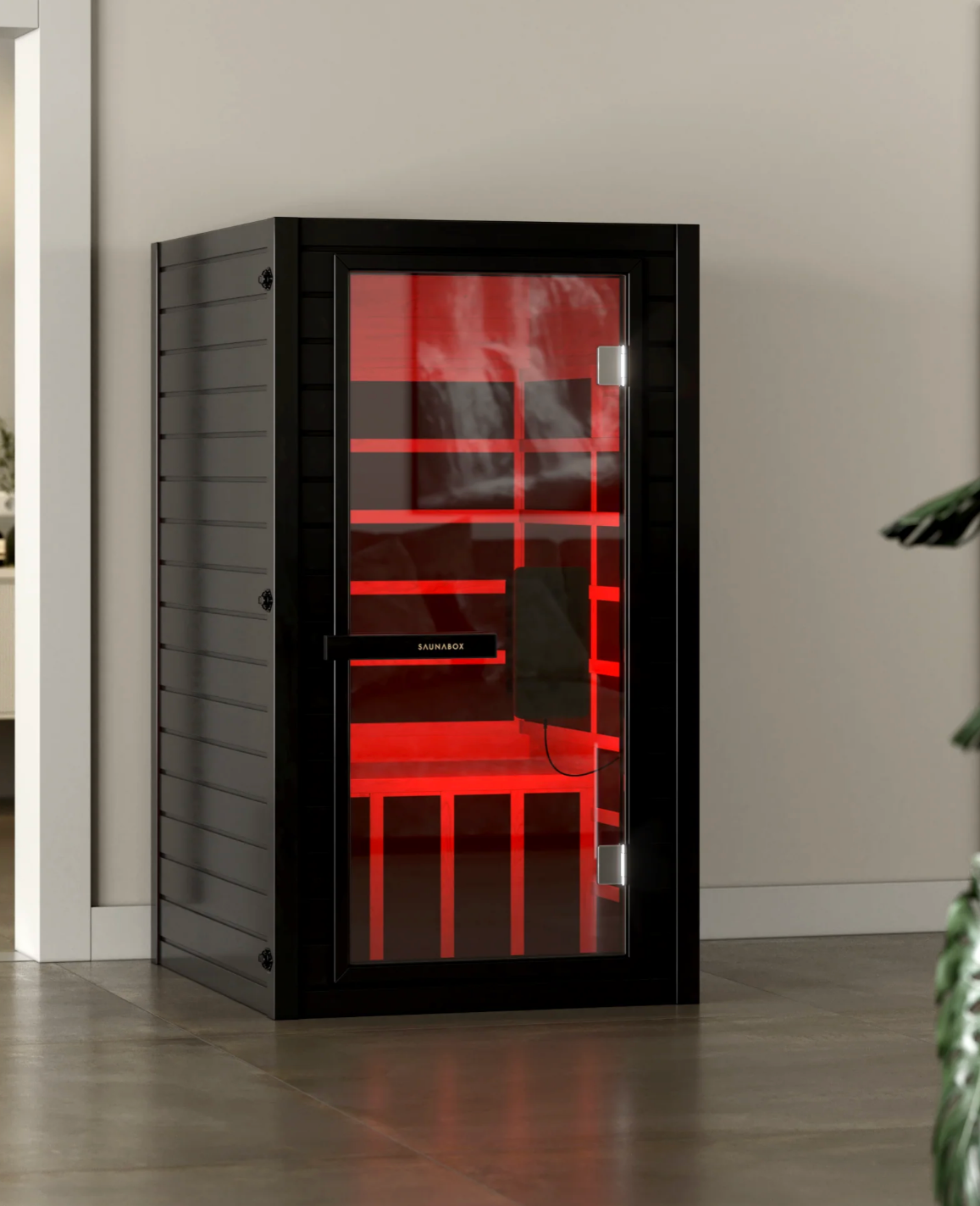 SaunaBox® Solara: Full Spectrum 1-Person Infrared Sauna