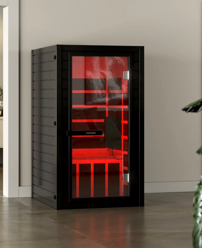 SaunaBox® Solara: Full Spectrum 1-Person Infrared Sauna