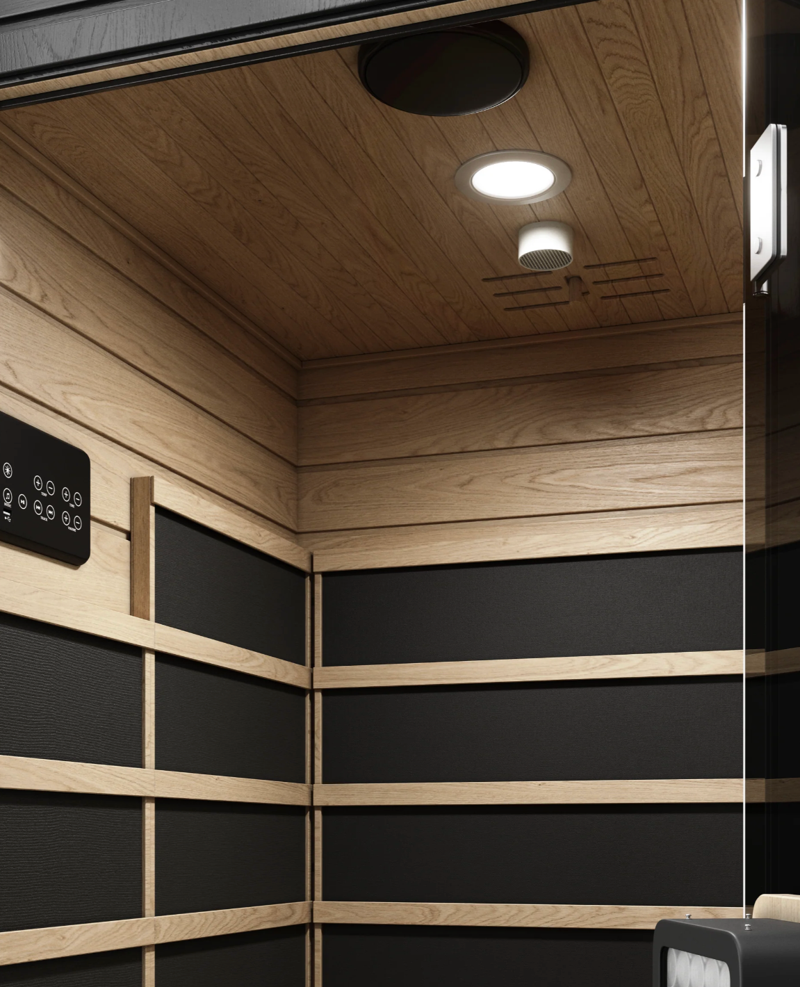 SaunaBox® Solara: Full Spectrum 1-Person Infrared Sauna