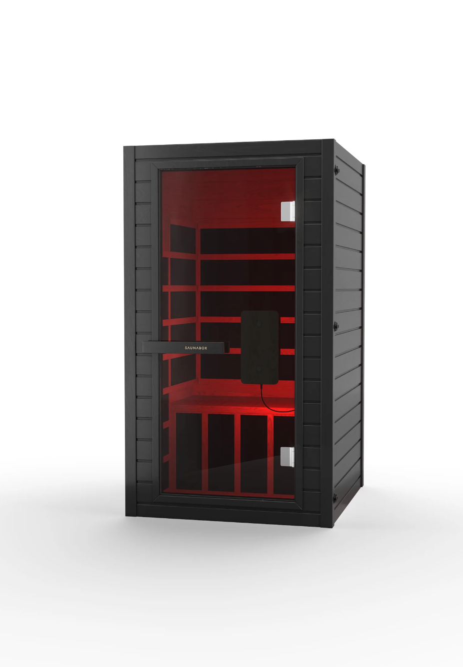 SaunaBox® Solara: Full Spectrum 1-Person Infrared Sauna