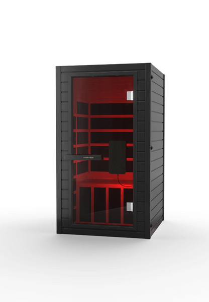 SaunaBox® Solara: Full Spectrum 1-Person Infrared Sauna
