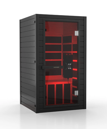 SaunaBox® Solara: Full Spectrum 1-Person Infrared Sauna