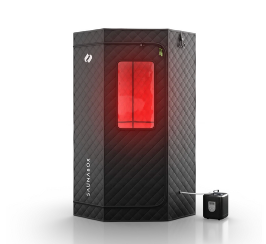 SaunaBox® SmartSteam Pro With Red-Light Therapy
