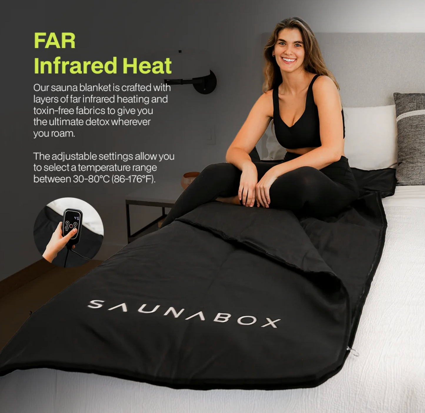 SaunaBox® Infrared Sauna Blanket