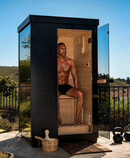 SaunaBox® Forge 1-Person: Traditional Finnish Sauna