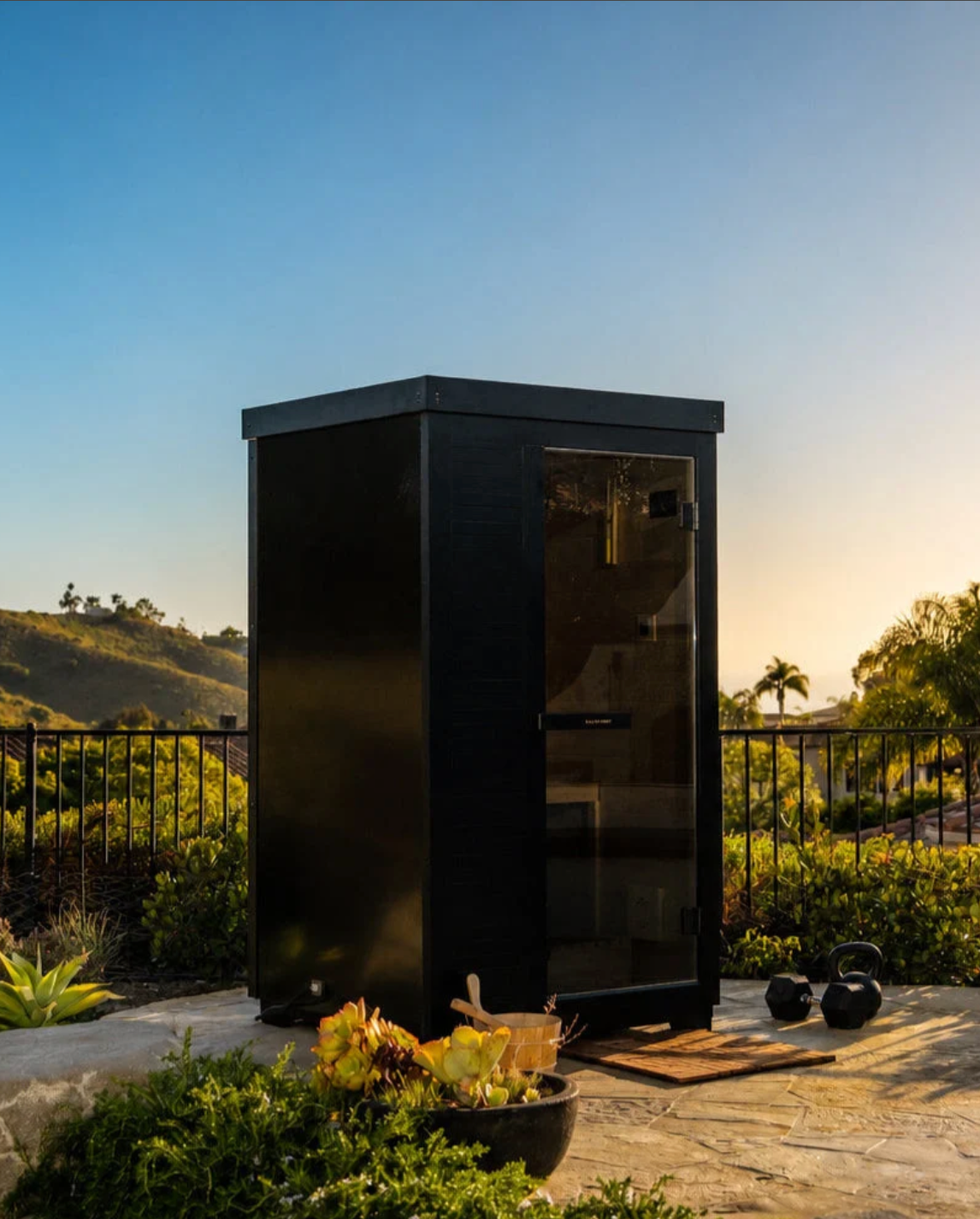 SaunaBox® Forge 1-Person: Traditional Finnish Sauna