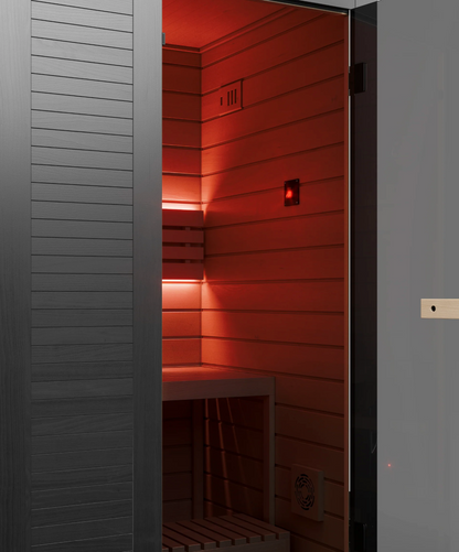 SaunaBox® Forge 1-Person: Traditional Finnish Sauna