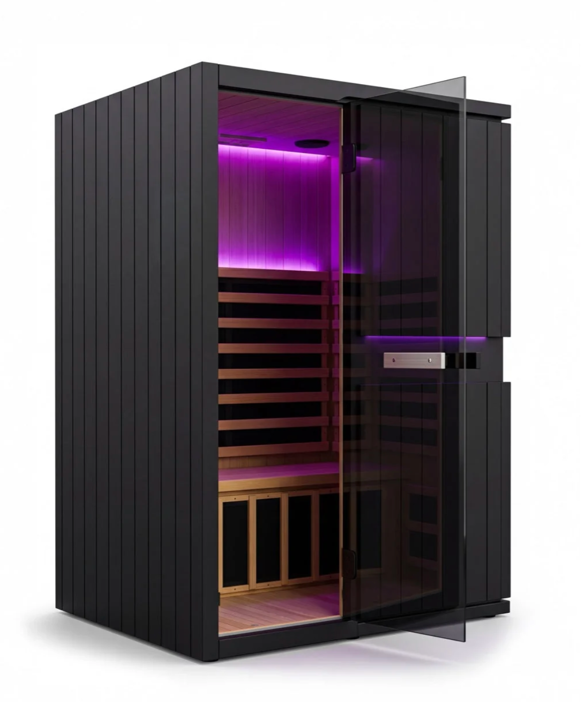 SaunaBox® Solara 2-Person: Full Spectrum Infrared Sauna
