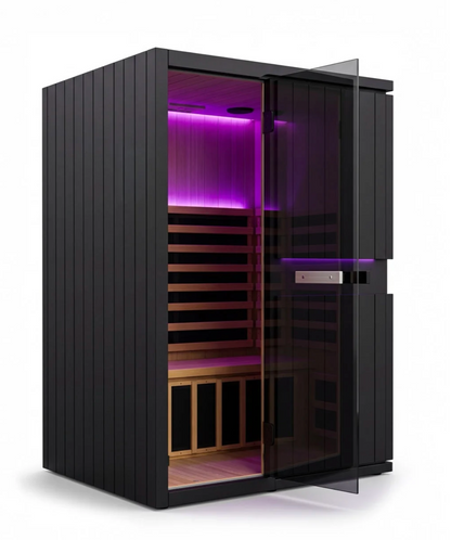 SaunaBox® Solara 2-Person: Full Spectrum Infrared Sauna