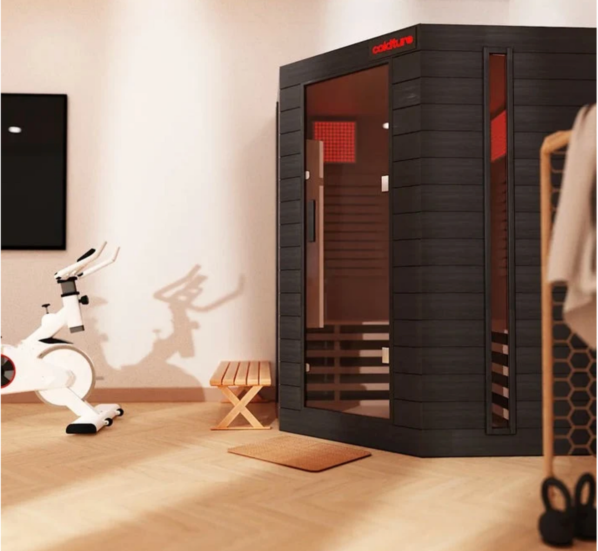 Coldture The Pod Infrared Corner Sauna