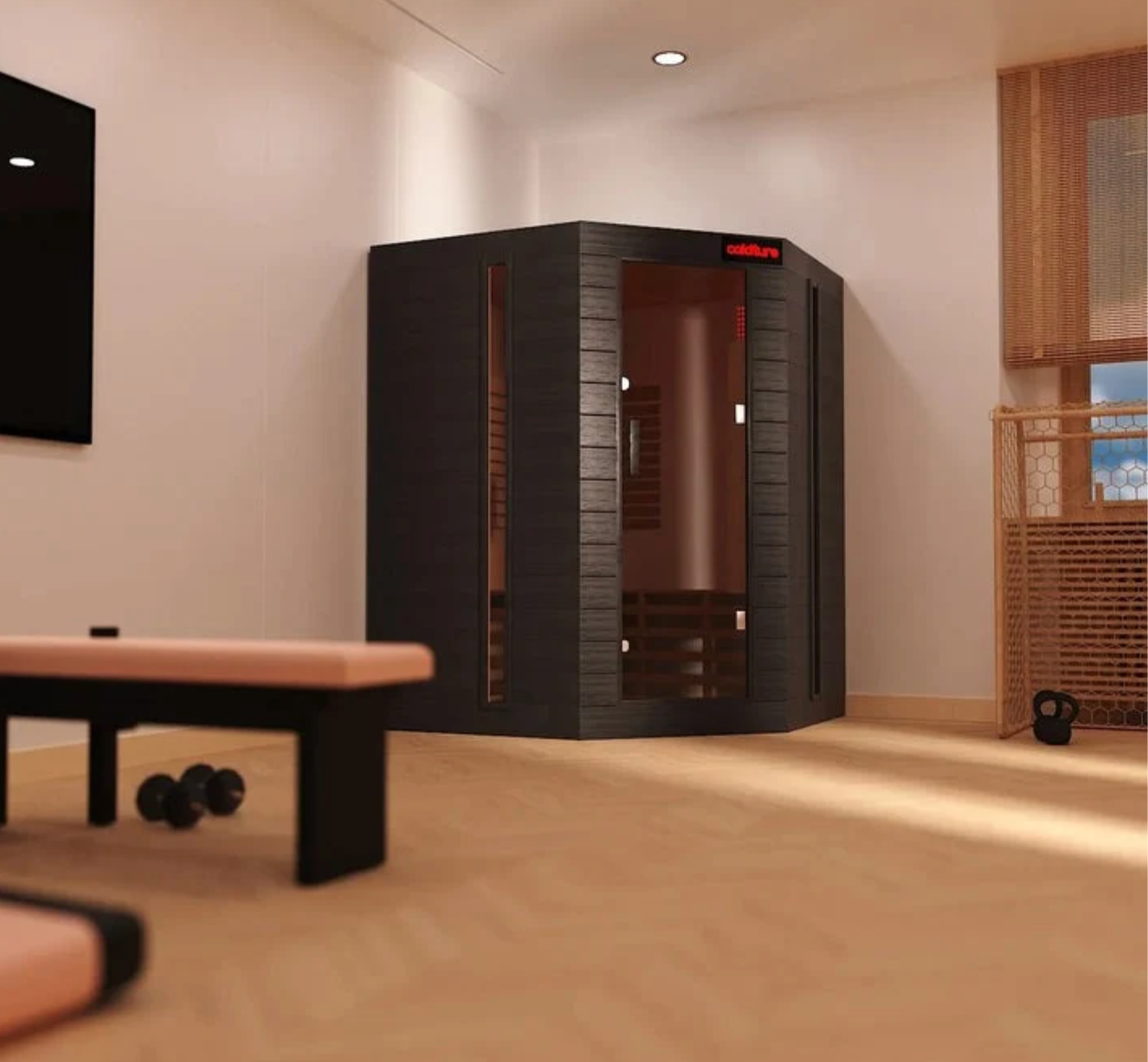 Coldture The Pod Infrared Corner Sauna