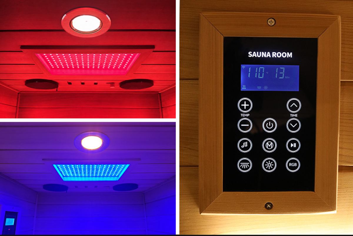 909MX 1-Person Full-Spectrum Infrared Sauna